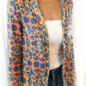 Colorful ZARA Blazer in Great Colors - XS